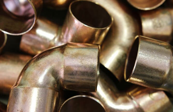 Pipe fittings that our tradesman and handymen use to help hot water flow cleanly through your pipes