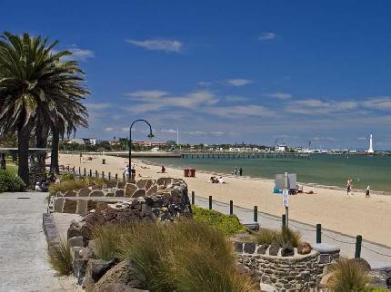 The Beach that Is Close To The Local Town Hall